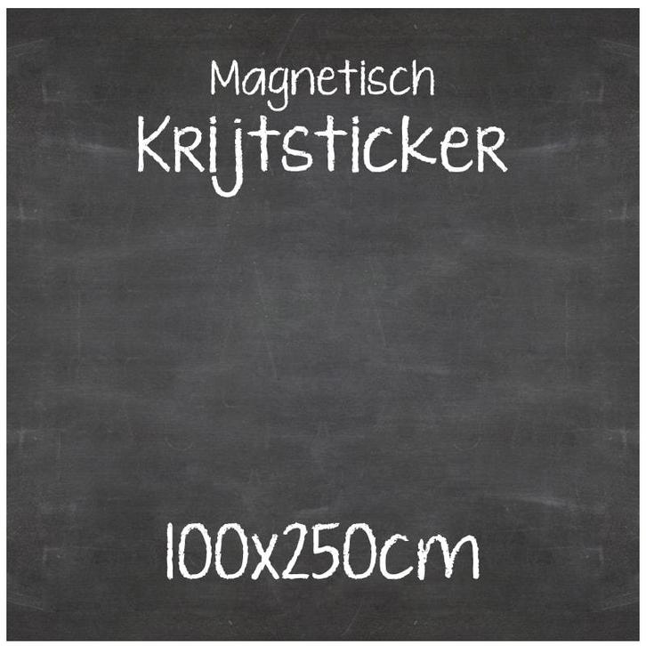 Magnetische Krijtsticker 100x250 cm, Zakelijke goederen, Kantoor en Winkelinrichting | Kantoormeubilair en Inrichting