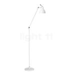 Rotaliana Luxy Vloerlamp, wit/wit glimmend - met arm, Huis en Inrichting, Lampen | Vloerlampen, Verzenden, Nieuw, Glas