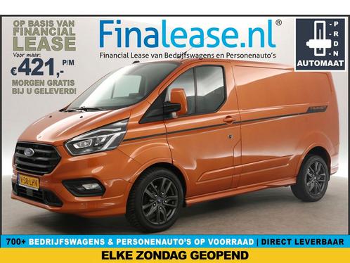 Ford Transit Custom 290 2.0 TDCI L1H1 Sport Airco Cam €421pm, Auto's, Bestelauto's, Lease, Automaat, Diesel, Ford, Overige kleuren