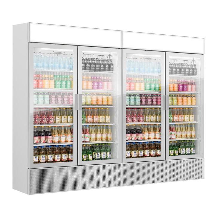 GGM Gastro | (2 stuks) Drankenkoelkast - 2400 liter - |, Witgoed en Apparatuur, Koelkasten en IJskasten, Nieuw, Verzenden