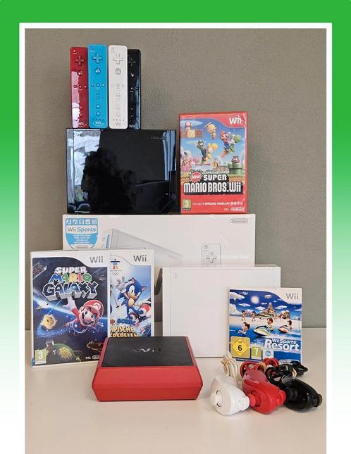 Wii met HDMI & controller en games naar keuze, met garantie!, Spelcomputers en Games, Spelcomputers | Nintendo Wii, Refurbished