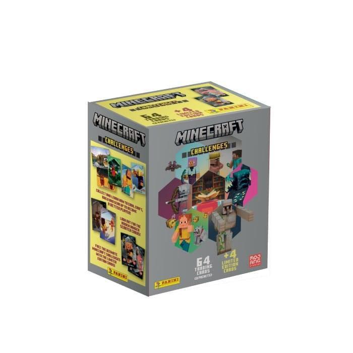 Minecraft - Challenges Trading Cards Mega Box *German Ver..., Hobby en Vrije tijd, Verzamelkaartspellen | Overige, Zo goed als nieuw