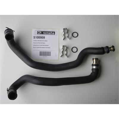 Remeha Calenta leidingset aanvoer/retour (S100909), Doe-het-zelf en Verbouw, Verwarming en Radiatoren, Nieuw, Ophalen of Verzenden