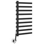 Handdoekradiator Sapho Elcor 48x92 cm 128 Watt Mat Zwart, Ophalen of Verzenden, Nieuw, Overige typen