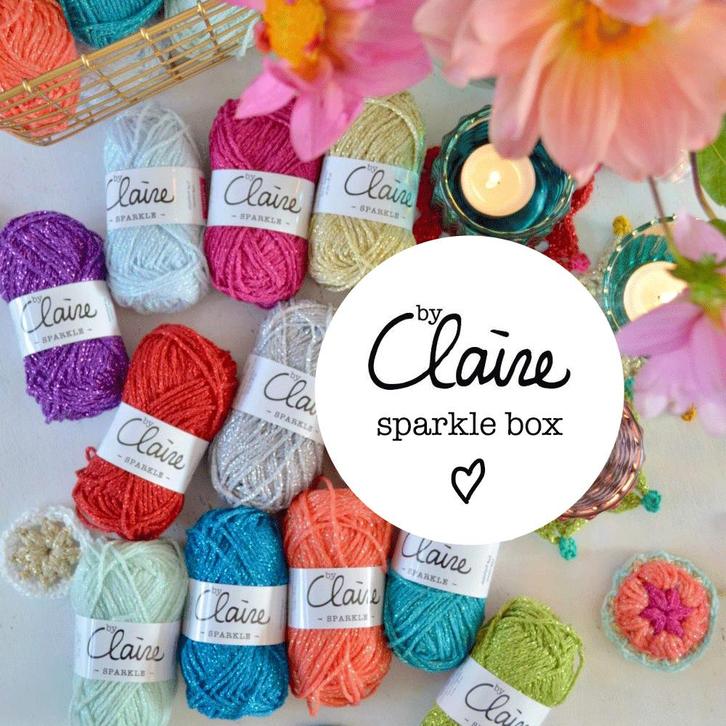 Voordeelpakket Byclaire Sparkle  - 10 stuks, Hobby en Vrije tijd, Breien en Haken, Breien of Haken, Nieuw, Wol of Garen, Ophalen of Verzenden