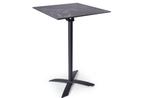 Statafel Helsinki | 70x70cm | opklapbaar, Tuin en Terras, Tuintafels, Ophalen of Verzenden, Nieuw, Vierkant, Kunststof