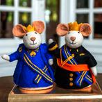 Poppen Vilt Set - Muis Koning & Koningin Willem Alexander en, Ophalen of Verzenden, Nieuw