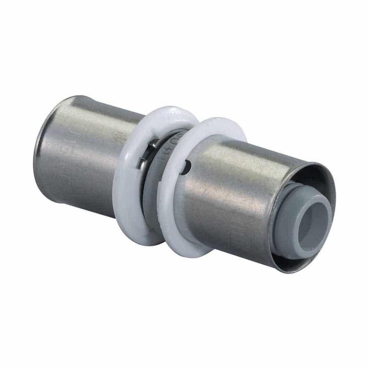 Uponor MLC composiet perskoppeling recht 16 x 16, Doe-het-zelf en Verbouw, Buizen en Afvoer, Nieuw, Ophalen of Verzenden