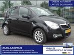 Opel Agila 1.2 16V Edition AUTOMAAT 2015 Nieuwstaat Airco LM, Stof, Gebruikt, Met garantie (alle), Zwart