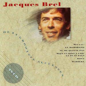 cd - Jacques Brel - De 24 Grootste Successen, Cd's en Dvd's, Cd's | Overige Cd's, Zo goed als nieuw, Verzenden