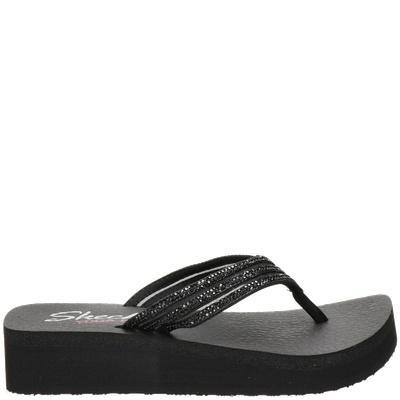 Skechers Vinyasa slippers voor dames in het Zwart, Kleding | Dames, Schoenen, Slippers, Zwart, Nieuw, Verzenden