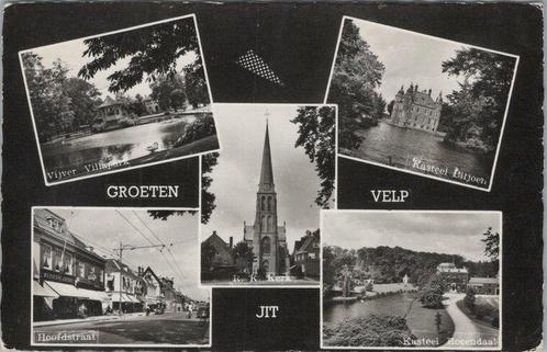 VELP - Meerluik Groeten uit Velp, Verzamelen, Ansichtkaarten | Nederland, Verzenden