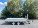 Hapert plateauwagen 335 x 185 cm bj 2017 met stalen bodem, Ophalen, Gebruikt