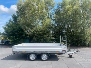 Hapert plateauwagen 335 x 185 cm bj 2017 met stalen bodem beschikbaar voor biedingen