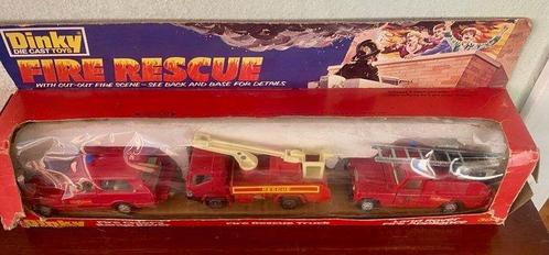 Dinky Toys 1:43 - Modelauto - Dinky Toys Gift Set Fire, Hobby en Vrije tijd, Modelauto's | 1:5 tot 1:12