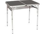 Bo-Camp Koffermodel - Campingtafel 90x60 cm - Verstelbaar in, Caravans en Kamperen, Kampeermeubelen, Verzenden, Zo goed als nieuw