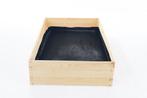 Duurzame houten moestuinbak 120x80x27 cm - incl. gronddoe..., Ophalen of Verzenden, Nieuw