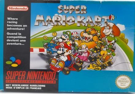 MarioSNES.nl: Super Mario Kart Compleet - iDEAL!, Spelcomputers en Games, Games | Nintendo Super NES, Gebruikt, Ophalen of Verzenden
