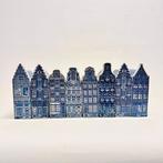 Decoratief ornament (8) - Delft - Delft Blue Grachtenhuizen,