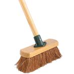 Talen Tools Mini Bezem - Cocos Haren - Inclusief 75 cm Steel, Ophalen of Verzenden, Nieuw, Bezem