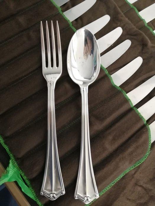 Sambonet - Bestekset voor 12 personen (48) - Verzilverd, Antiek en Kunst, Antiek | Meubels | Tafels