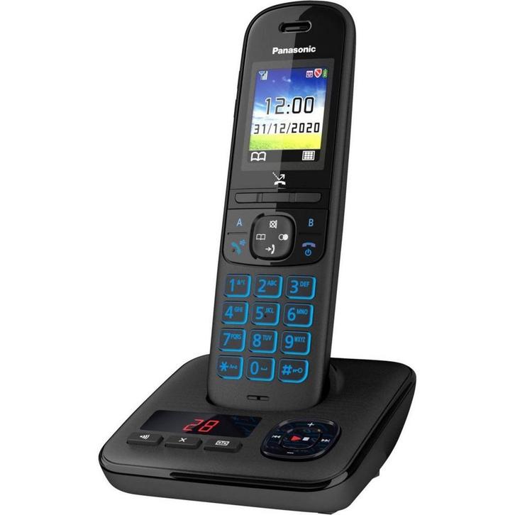 KX-TGH720FRB DECT | Kleurenscherm | Retourdeal 41% Korting, Telecommunicatie, Vaste telefoons | Handsets en Draadloos, Stralingsarm