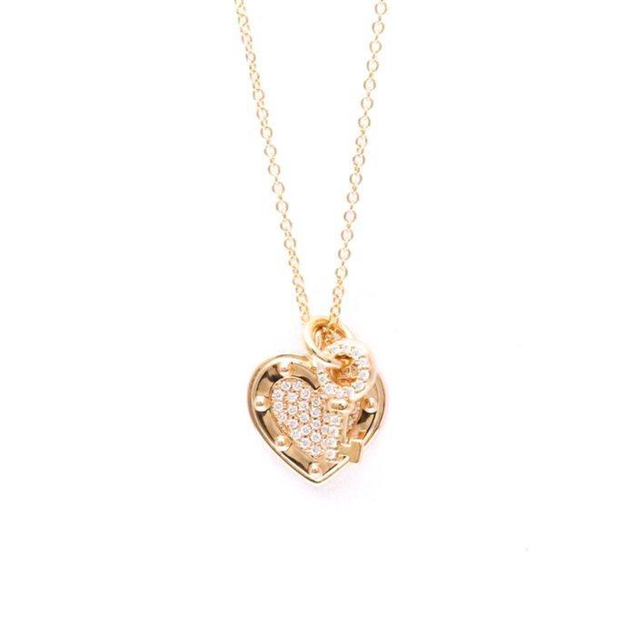 Tiffany & Co. - Ketting met hanger Roze goud, Sieraden, Tassen en Uiterlijk, Antieke sieraden