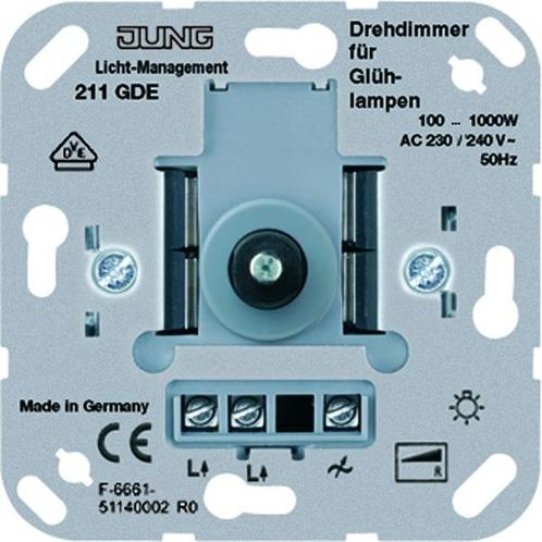 Jung Lichtmanagement Dimmer - 211GDE, Tuin en Terras, Buitenverlichting, Overige typen, Nieuw, Verzenden