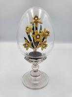 Fabergé ei - Kristal, Emaille, Verguld