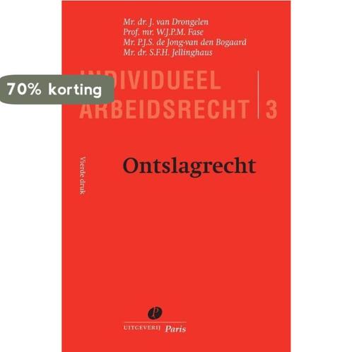 Individueel arbeidsrecht 3 ontslagrecht 9789490962630, Boeken, Wetenschap, Zo goed als nieuw, Verzenden