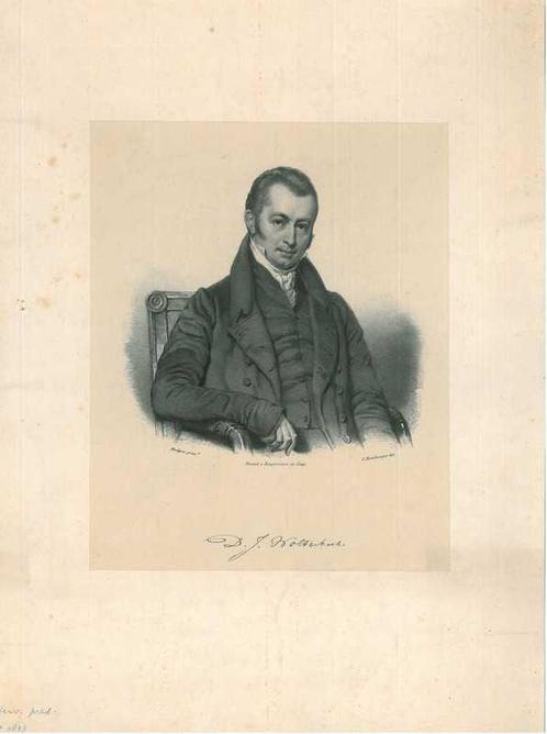 Portrait of Dirk Jacob Wolterbeek, Antiek en Kunst, Kunst | Etsen en Gravures