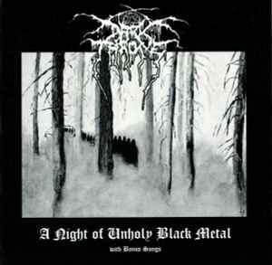 cd - Darkthrone - A Night Of Unholy Black Metal, Cd's en Dvd's, Cd's | Overige Cd's, Zo goed als nieuw, Verzenden