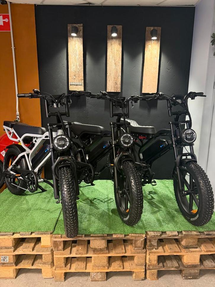 Fatbike V8 - C80 - V20 - S20 - H9 / MAX / PRO / MINI / OUXI, Fietsen en Brommers, Elektrische fietsen, Nieuw, 50 km per accu of meer