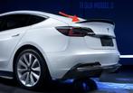 Carbon kofferbak spoiler lip Type 1 Tesla Model 3, Verzenden