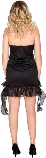 2dekans | dressforfun - vrouwenkostuum zwarte sexy engel S -, Ophalen of Verzenden, Zo goed als nieuw