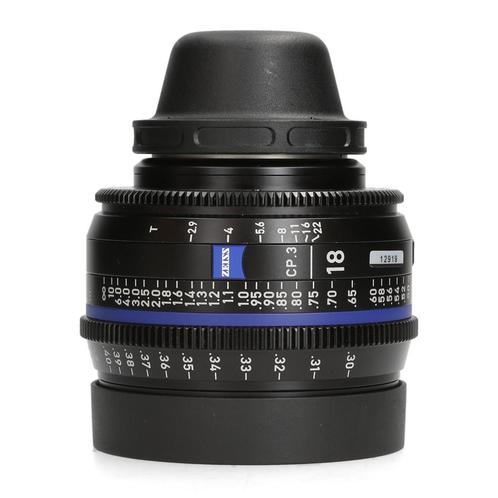 Zeiss Compact Prime CP.3 18mm T2.9 - PL, Audio, Tv en Foto, Fotografie | Lenzen en Objectieven, Zo goed als nieuw, Ophalen of Verzenden