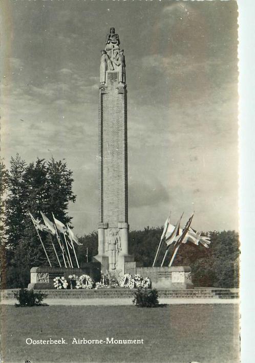 Oosterbeek Airborne Monument, Verzamelen, Ansichtkaarten | Nederland, Gelopen, Verzenden