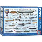 History of Aviation Puzzel (1000 stukjes) | Eurographics -, Verzenden, Nieuw