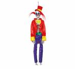 Halloween Hangdecoratie Clown Skelet 40cm, Hobby en Vrije tijd, Feestartikelen, Verzenden, Nieuw