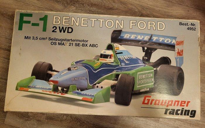 Graupner 1:8 - Modelbouwdoos - Benetton Ford F-1 2WD, Hobby en Vrije tijd, Modelauto's | 1:5 tot 1:12