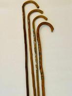 Badge C Wandelstok (4) - Hout, Emaille, Metaal, Messing -, Antiek en Kunst, Curiosa en Brocante