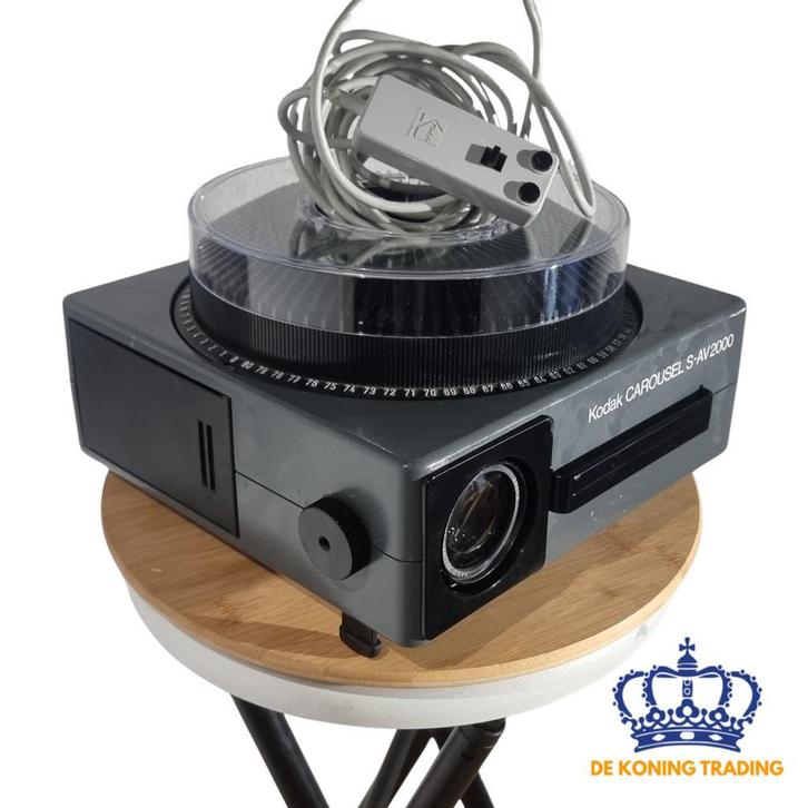 Kodak Carousel S-AV2000 | Diaprojector | Dia viewer | Dia, Audio, Tv en Foto, Diaprojectors, Gebruikt, Verzenden