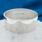 Zilveren brede slavenarmband | Ø 61,5 mm (zilveren sieraden, Sieraden, Tassen en Uiterlijk, Armbanden, Ophalen of Verzenden, Gebruikt