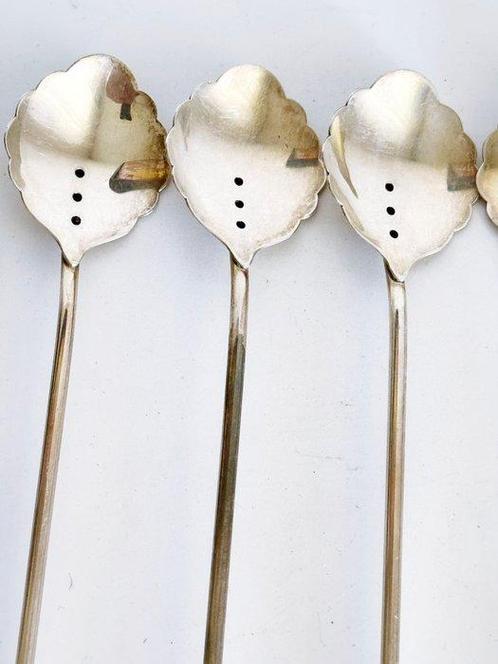Theelepel (6) - .916 (88 Zolotniki) zilver -, Antiek en Kunst, Antiek | Goud en Zilver