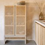 *WOONWINKEL* Kave Home Rexit Rotan Webbing Kast, Verzenden, Nieuw