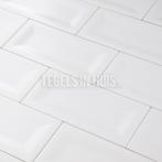 Wandtegel evolution in metro mat wit 7,5x15 cm wandtegel, Doe-het-zelf en Verbouw, Tegels, Nieuw, Wandtegels, Keramiek, Ophalen of Verzenden