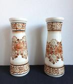 Vaas (2) - Aardewerk - Art Deco, handbeschilderd