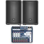 JBL IRX112BT + Soundcraft Notepad-12FX bundel, Verzenden, Nieuw