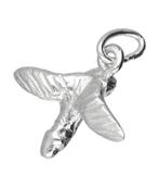 Zilveren Penis met vleugels klein kettinghanger, Nieuw, Verzenden