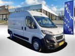 Citroën Jumper /Peugeot Boxer HDi 140 Pk L2/H2 Airco Cruise, Stof, Gebruikt, Citroën, Wit